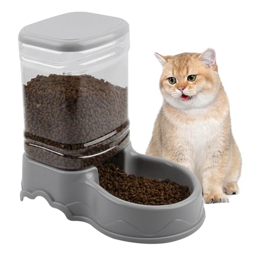 Cat Food Dispenser Automatic Cat Feeder 3.5l Leakproof Cat Food Dispensers Detachable Automatic Pet Feeder Easy to Clean for Small Medium Big Pets Supplies