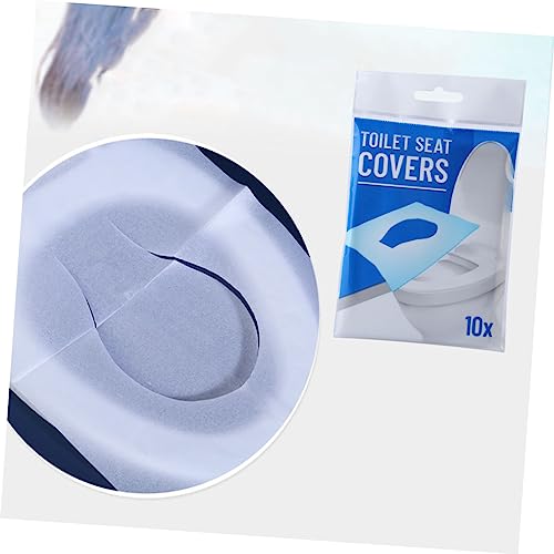 Ipetboom 18 Pacotes Almofada De Banheiro Tampa Do Assento Do Vaso Sanitário Tampas De Penico Absorve