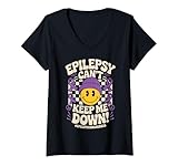 Photo Gallery donna epilepsy can t keep me down epilepsy awareness purple maglietta con collo a v Photo Gallery donna epilepsy can t keep me down epilepsy awareness purple maglietta con collo a v