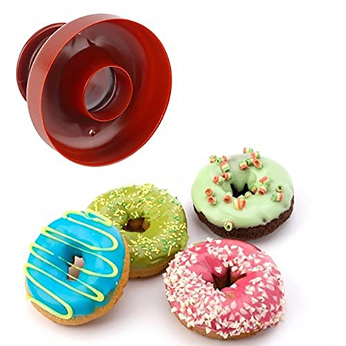 Lawnrden Moule de cuisson à donuts en plastique, antiadhésif, pour fabrication de Desserts, coupe-donuts sûr, coupe pain, 1 pièce |.Fabricant