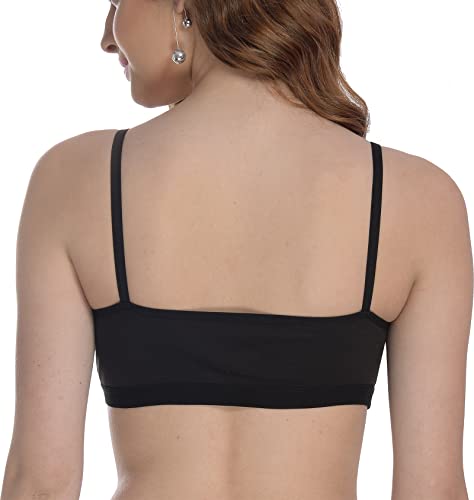 Image of FIMS - Fashion is my style Women Cotton Sports Bra for Gym, Yoga, Running Bra for Girls, Racer Back, Full Coverage, Multicolor, Cup B, See Main Image to Check How Many Bra You Will Get