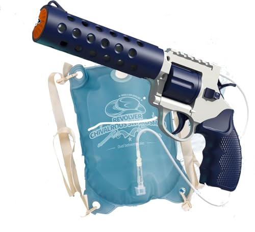 Image of Water Gun Toy with Automatic Water Absorption Function 25Ft Range | Self-Filling |High Pressure Mechanism Ideal Outdoor Toy for Pool & Beach Fun (Style 5)