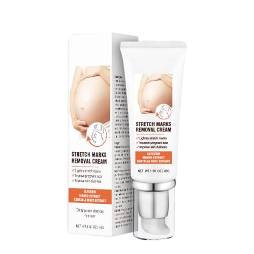 Stretch Mark Crema, Anti Estrías Cuerpo Crema, Crema para las Cicatrices del Embarazo, Cicatrices De Embarazo Eliminar Crema, Reparadora y Cicatrizante Estrías