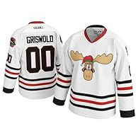 AUTHENTIC MOVIE DESIGN FOR SPORTS FANS: This Griswold #00 long sleeve jersey is the perfect choice for any movie buff or sports fan. Professionally stitched letters and numbers provide an authentic look, making it ideal for costumes, fan events, or e...