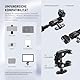 NEEWER 22 Magic Arm mit Klemme, Überkopf Tischkamera Telefonhalterung mit Doppel Kugelkopf Gelenkarm, 1/4 3/8 Gewinde, Telefonhalter kompatibel mit iPhone DSLR Action Kamera Videoleuchte, UA057