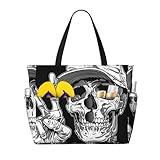 Bolsa de playa grande con impresión 3D para mujer, Medium