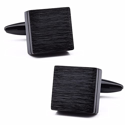 Image of S&W Wedding Cufflinks for Men Cuffs with Gift Box Business for Tuxedo Shirt