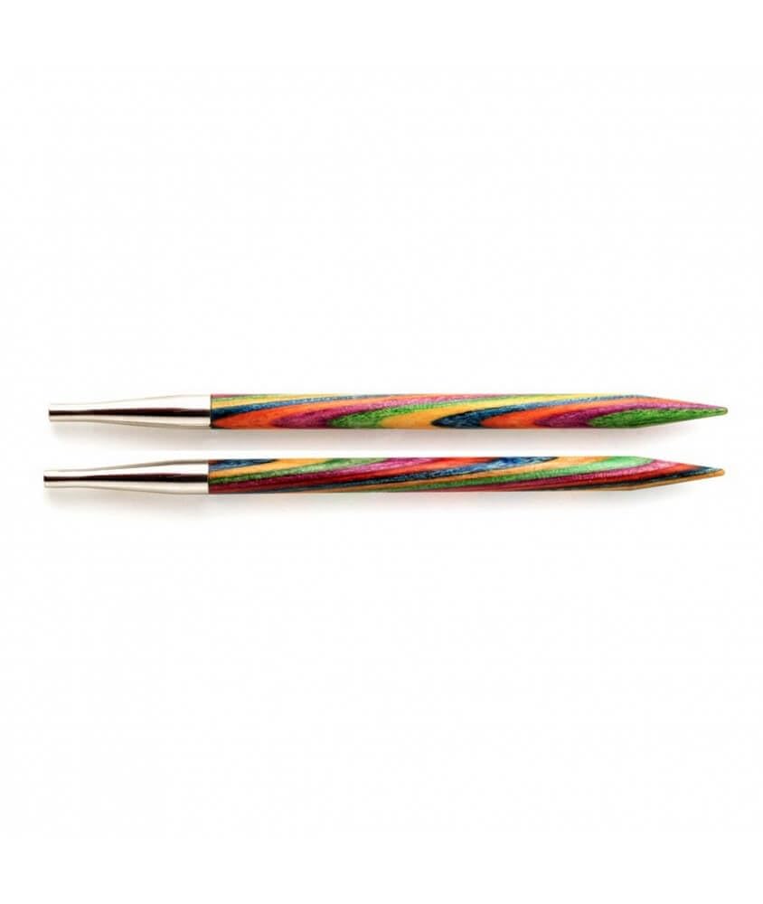 KnitPro KP20409 Interchangeable Normal Circular Needles Wood Multi-Coloured, 6mm