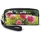 ペンケース 母の日 カーネーション 筆箱 PUレザー ペンポーチ 化粧ポーチ 文房具 大容量 かわいい 多機能ポーチ 収納ケース 小物入れ 軽量 旅行 出張 中学生 高校生 プレゼント