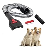 Vacuyahu Dog Brush Vacuum Comb Attachment with 1'-1.75' Universal Adapters for...