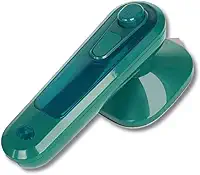Mini Ferro de Passar Portátil com Vapor, Bivolt, Compacto e Leve, Ideal para Viagem e Passar Todos os Tecidos (Verde)