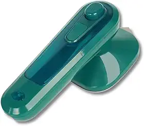 Mini Ferro de Passar Portátil com Vapor, Bivolt, Compacto e Leve, Ideal para Viagem e Passar Todos os Tecidos (Verde)