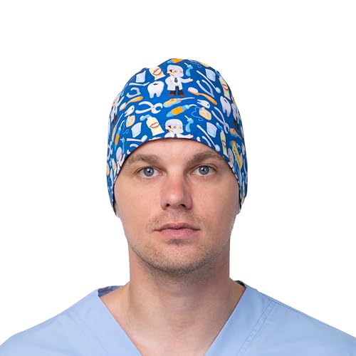 Image of Modern Classic Working Caps - Comfortable and Breathable for Men and Women Long Aesthetic Head Cover