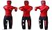 Daan Mma Grappling Dummy for Kids BJJ Wrestling Dummy Punching Bag MMA Brazilian Jiu Jitsu Children Judo Youth Throwing Boxing Dummy Dummies UNFILLED (Red/Black)
