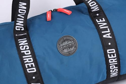 Gear-Polyester-Inspired-Alive-Moving-33L-Large-Water-Resistant-Travel-Duffle-BagGym-BagSports-Duffle-For-MensWomens-Blue-26-Cm