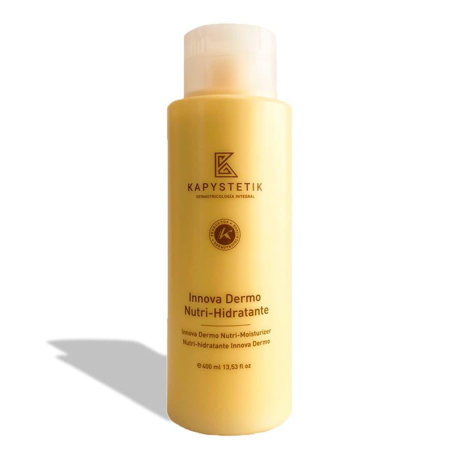 KAPYSTETIC- Innova Dermo Hidratante Corporal Crema Hidratante Intensiva para Piel Seca y Sensible, Uso Diario, Rápida Absorción Kapystetik, 400 ml