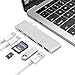 Produktbild Micoo USB C HUB 6 IN 1 USB C Adapter, Thunderbolt 3 Dock, Typ C Hub, TF/SD Kartenleser, Typ C Buchse, 2 USB 3.0 s, Typ C Hub Adapter Dongle für MacBook Pro 2016/2017/2018 und Air 2018