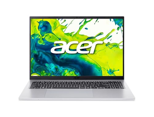 Image of Acer Aspire Go 16 AI Ready Laptop | 16.0 inch WUXGA (1920 x 1200) IPS Touch Display | Intel Core 7 processor 150U | Intel Graphics | 16GB DDR5 | 512GB PCIe Gen4 SSD | Wi-Fi 6 | Windows 11 | AG16-71PT-783C