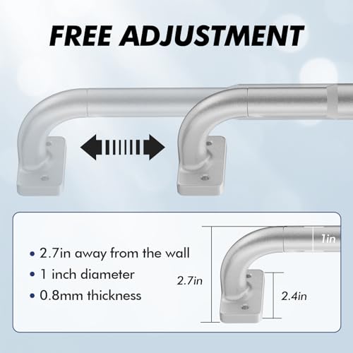 Opiniones y reviews de Soportes ajustables para cortinas los mejores 10. 14 Imagen adicional