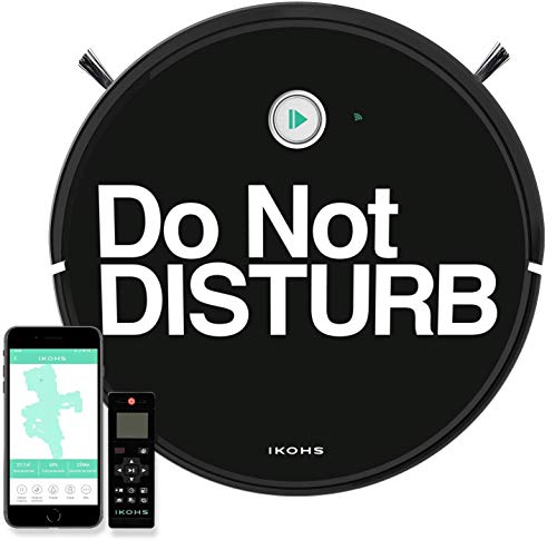 IKOHS NETBOT S15 - Robot aspirador profesional 4 en 1: barre, aspira, pasa la mopa y friega (Netbot s15 / Do not disturb)