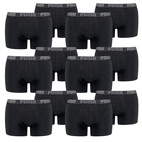 PUMA 12 er Pack Boxer Boxershorts Men Herren Unterhose Pant Unterwäsche,...