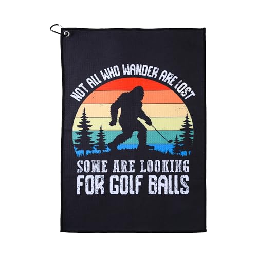 ZEETY Funny Golf Towel – Humorous Golf Towel for Golf Bags, Perfect Golf Gifts & Accessories for Men and Women Golfers
