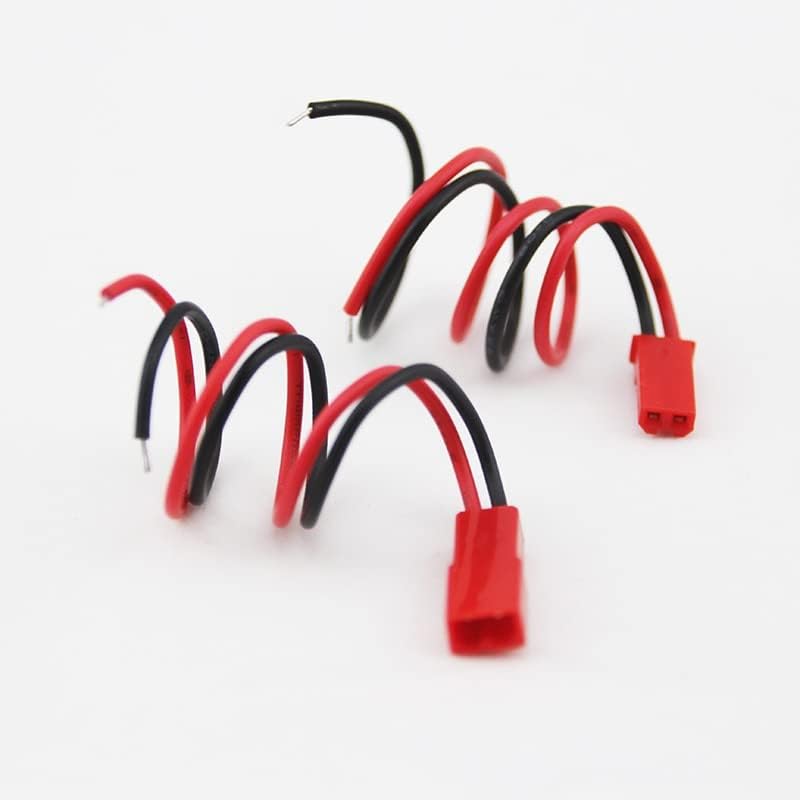 100 Pair 150mm 15cm JST Connector for RC Plane BEC LIPO Battery Li-po Part Male Plug+Female Connect Cable Wire