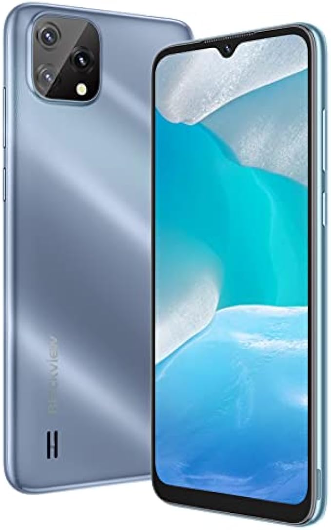 Android Phone, Blackview A55, 4G Dual SIM Unlocked Smartphones Android 11 Unlocked Phones, 3GB+16GB ROM Storage 128GB Expandable, 6.5" HD+ Face ID Unlock, 4780mAh Battery, T-mobile Unlocked Cell Phone