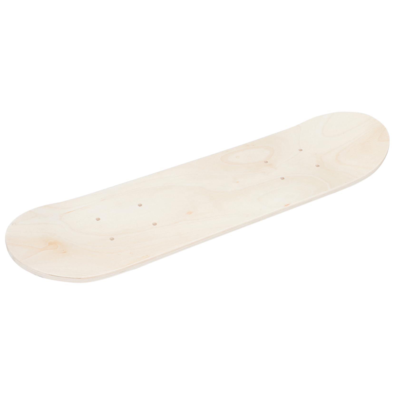 Totority Blank Skateboard Deck for Double Sided Unfinished for Creative Painting for Beginners Hands Fun