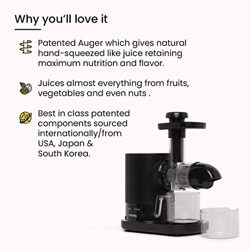 Image of HESTIA APPLIANCES Nutri-Max Cold Press Slow Juicer (Commercial Series) (Nutri-Vita (Horizontal))