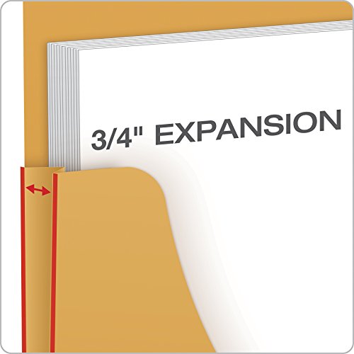 Pendaflex J044 Expandable Retention Jackets, Legal/Letter, Kraft Brown (Box Of 100) #TOP4