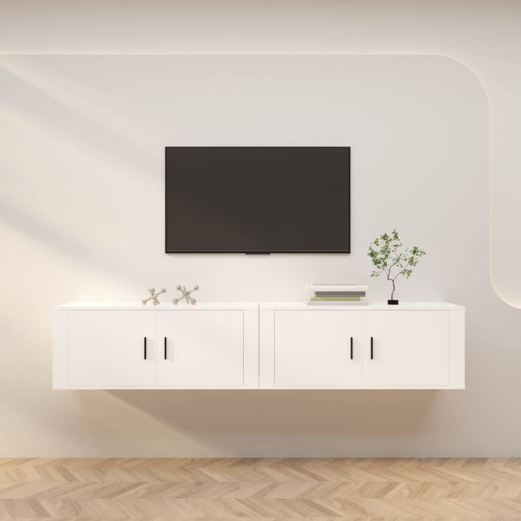 Cabinas de TV de pared para entretenimiento en casa y salones modernos minimalistas