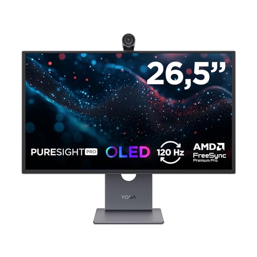 Ecran PC Lenovo Yoga Pro 27UD 10 27 4K UHD éclipse - vue 9