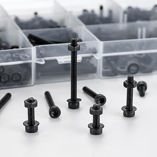 Youyidun M3 Hex Socket Head Cap Screws Bolts And Nuts And Washers Assortment Kit thumb #4