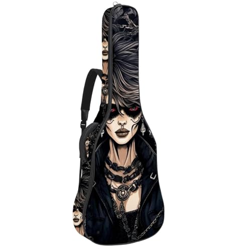Sac pour guitare étanche contre les chocs et la pluie avec éponge de protection