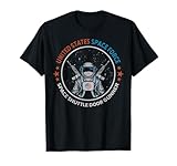 Space Force Funny Space Shuttle Door Gunner Shirt T-Shirt