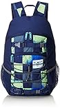 Chiemsee Unisex-Erwachsene Base Rucksack Grün (Swirl Checks)