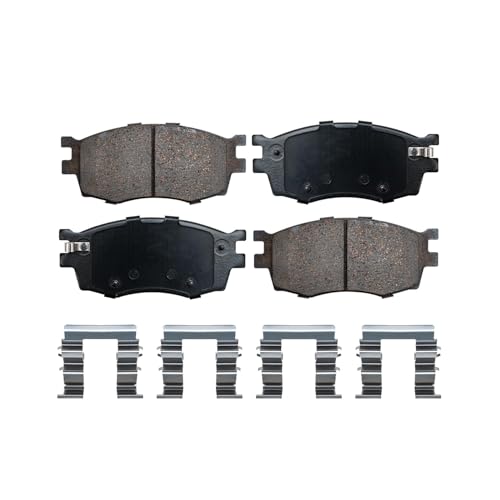 Image of Detroit Axle - Front Brake Kit for 2006-2011 Hyundai Accent Kia Rio Rio5