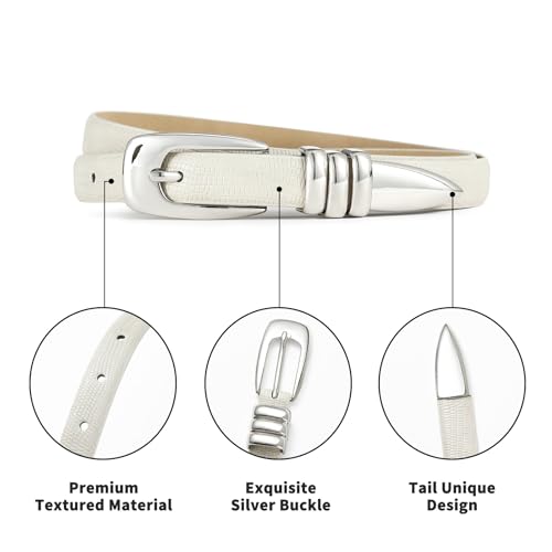 White Belt Women Belts for Jeans Fashion Ladies Waist Belt Leather Belts for Women4
