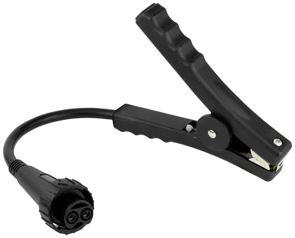 megページ Megger Heavy Duty Kelvin Clip-Connect (X1) - Black Test Lead