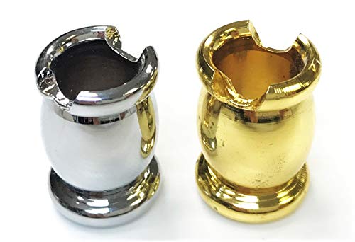 Metal Smooth Round Cigarette Snuffer 2ct