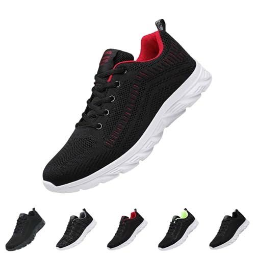 Herren Laufschuhe Turnschuhe Sportschuhe Sneaker Running Tennis Schuhe Freizeit Leichtgewichts Straßenlaufschuhe Fashion Atmungsaktiv Walkingschuhe Outdoor Fitness Jogging Sportsschuhe