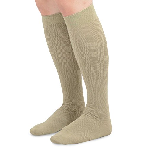TeeHee Men’s Cotton or Bamboo Crew and Over-the-Calf Dress Socks Comfort Father’s Day Gift for Him 10-13 Multipair2