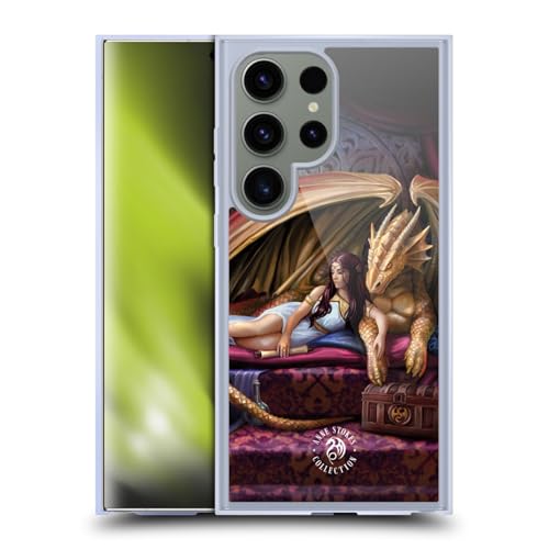 Protection militaire S24 Ultra coque MagSafe Anne Stokes Dragons en gel robuste