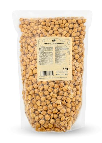 KoRo - Kichererbsen geröstet und gesalzen - 1 kg - Eiweiß- und Ballaststoffquelle - frei von künstlichen Farb- und Konservierungsstoffen