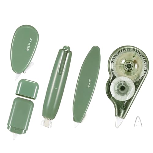 Juego de cintas correctoras: Color macarrón, rodillo de secado rápido, lindo material de escritura, dispensador suave, accesorio de estudio portátil | Perfecto para la escuela, oficina, estudia Juego de cintas correctoras: Color macarrón, rodillo de secado rápido, lindo material de escritura, dispensador suave, accesorio de estudio portátil | Perfecto para la escuela, oficina, estudia