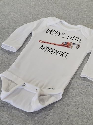 Plumber - Baby Boy Girl Clothes Infant Bodysuit Funny Cute Newborn4
