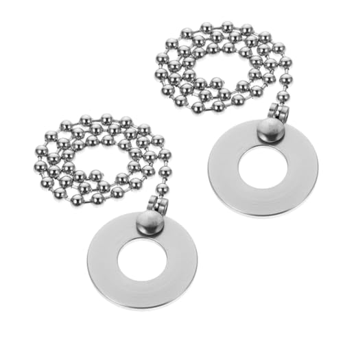 ERINGOGO Drum Set Cymbal Extension Chain Aluminum Alloy Sizzle Chain for Jazz Drum Kits Replacement Parts