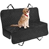 RUTSCHFESTE UNTERLAGE, SICHERHEIT FÜR IHRE HAUSTIERE UND FAMILIE: Die Sitzverankerungen zusammen mit der rutschfesten Unterseite halten die hundeschutz auto rückbank an ihrem Platz, so dass die Autoschutzdecke nicht verrutscht, wenn Ihr Hund ins Auto springt, was auch bei starkem Bremsen ein Verrutschen der Matte verhindert