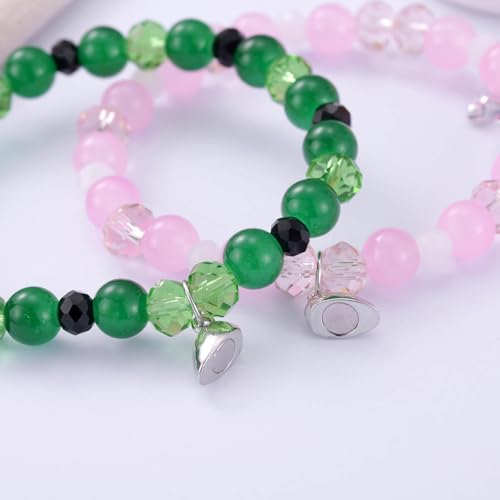 Kvekstio Witch Bracelet Set, Wicked-Themed Magical Friendship Bracelet for Best Friends Sisters BFF, Women's Witch Lover Gift2